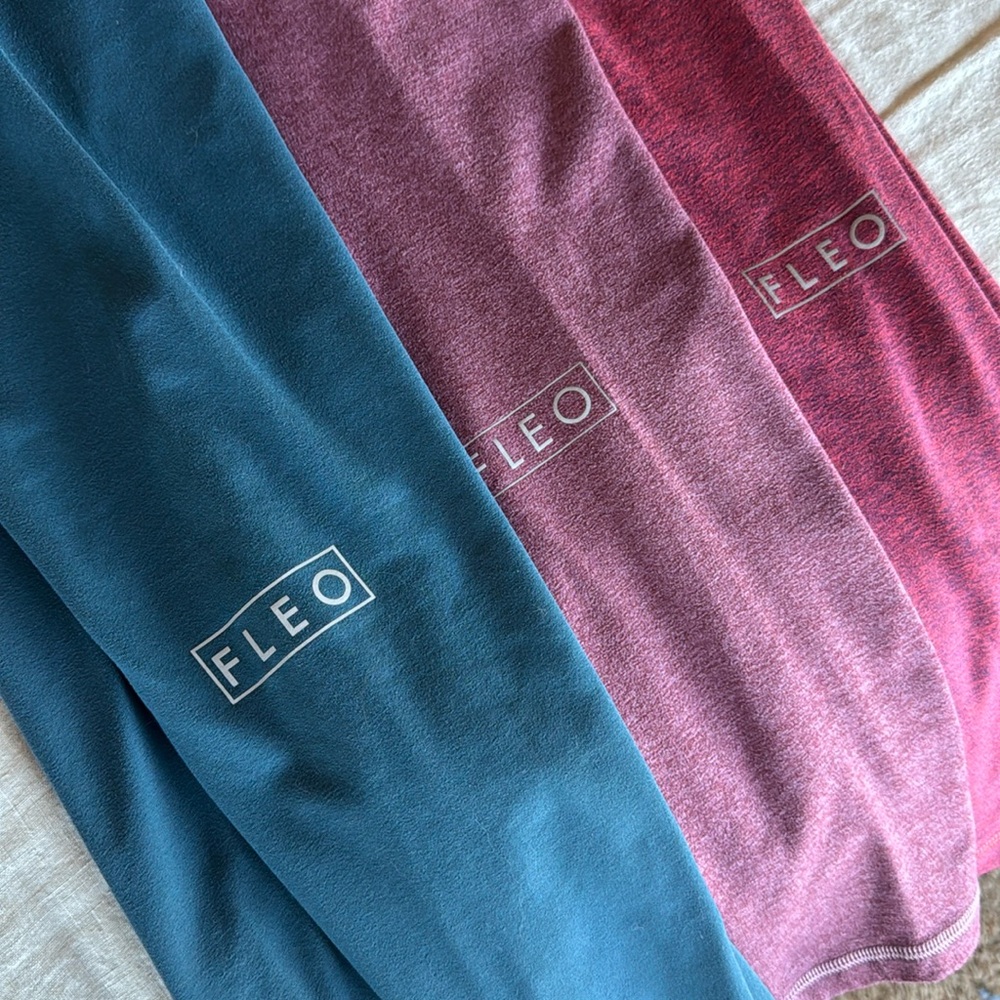 Bundle of Fleo leggings size medium. High Ankle length